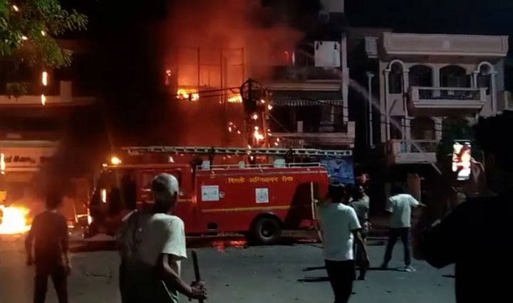 Cháy bệnh viện nhi Ấn Độ, nhiều trẻ sơ sinh thiệt mạng-1