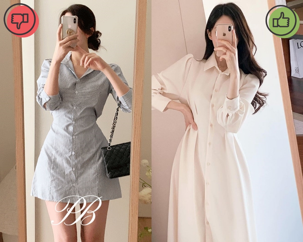 5 mẫu váy sơ mi kém sang, không nên diện tới sở làm-1