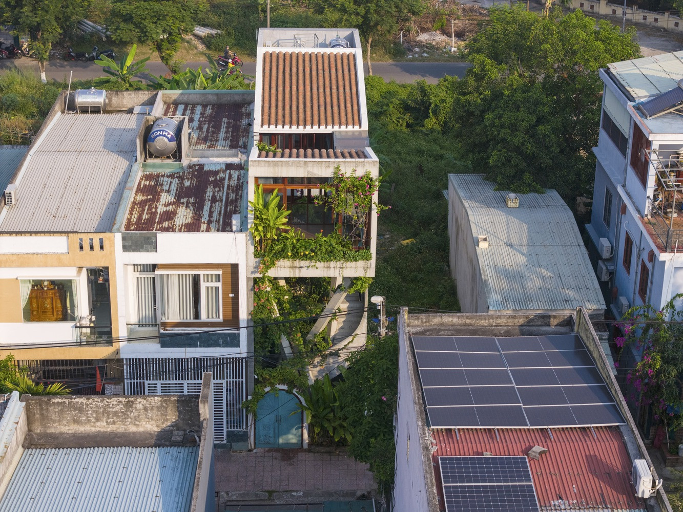 Khám phá ‘tổ chim’ tràn ngập cây xanh của vợ chồng nhà báo-1