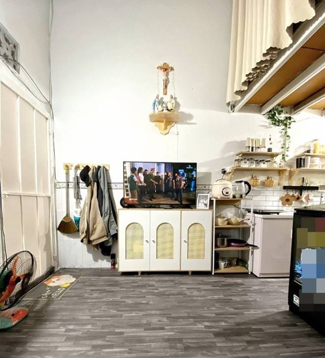 Nàng 9X lột xác phòng trọ 14m2 từ trống trơn thành đầy đủ tiện nghi, chẳng cần đi đâu cũng có nơi chữa lành-3