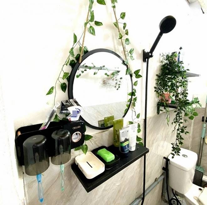 Nàng 9X lột xác phòng trọ 14m2 từ trống trơn thành đầy đủ tiện nghi, chẳng cần đi đâu cũng có nơi chữa lành-8