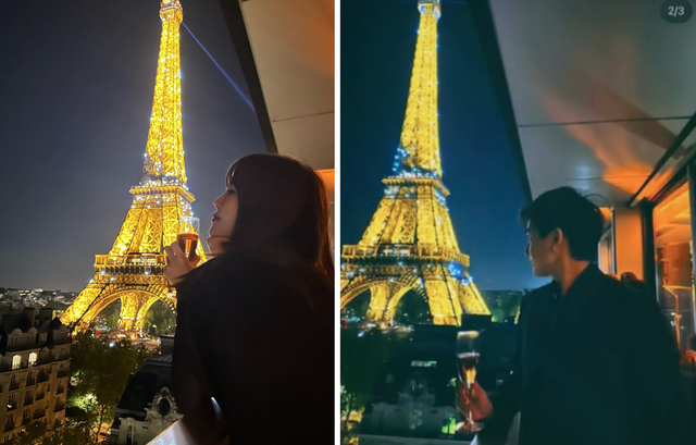 Team qua đường tóm dính Thiều Bảo Trâm và bạn trai tình tứ ở trung tâm thương mại-5