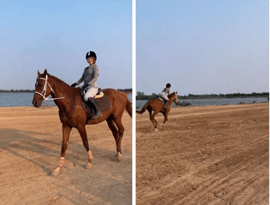 Nàng bánh bèo xinh đẹp vượt qua nỗi sợ hãi để theo đuổi đam mê trên lưng ngựa: Chi phí không quá tốn kém như tưởng tượng, cần đầu tư nhất một thứ-6