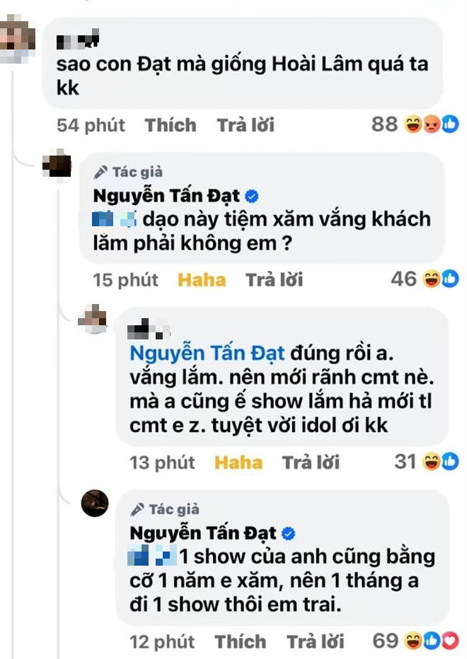 Đạt G đáp trả gắt khi netizen bình luận kém duyên con Đạt mà giống Hoài Lâm-3