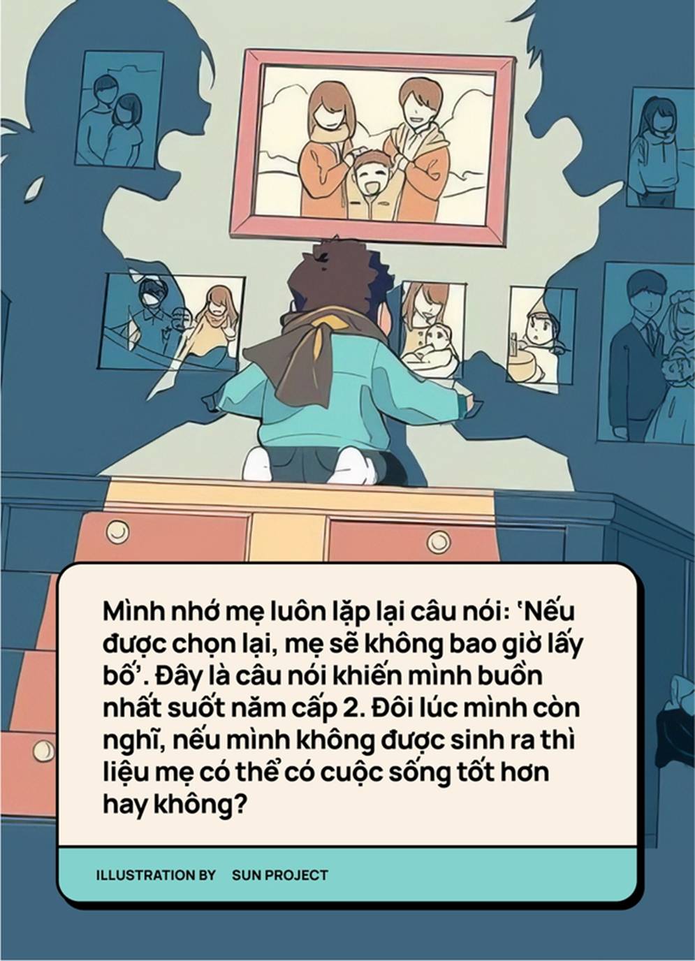 Lớn lên trong gia đình bố mẹ ngày nào cũng chửi bới nhau, tôi chỉ mong họ ly hôn nhưng cuối cùng họ lại nói: Tất cả là vì con-2