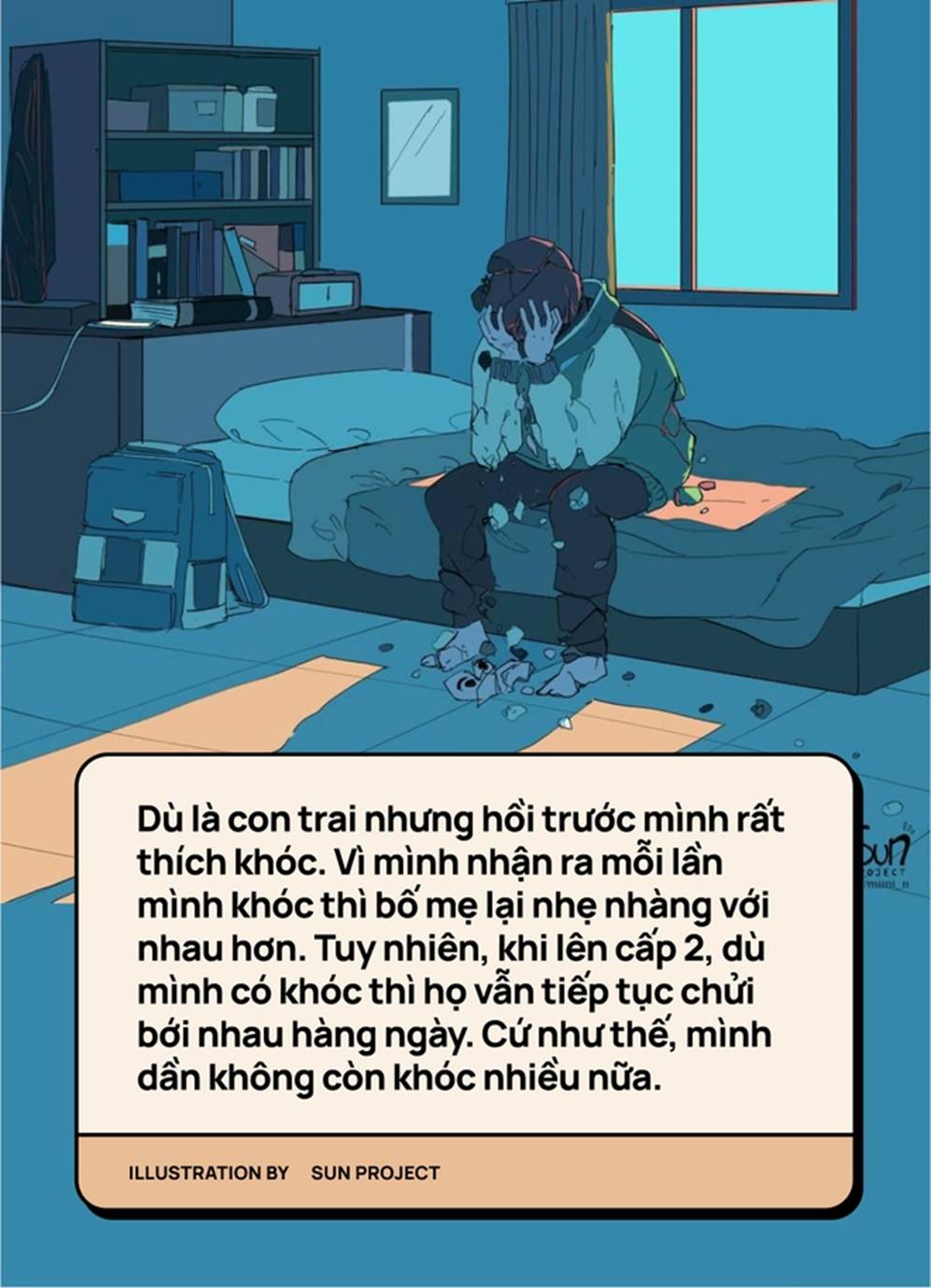 Lớn lên trong gia đình bố mẹ ngày nào cũng chửi bới nhau, tôi chỉ mong họ ly hôn nhưng cuối cùng họ lại nói: Tất cả là vì con-4