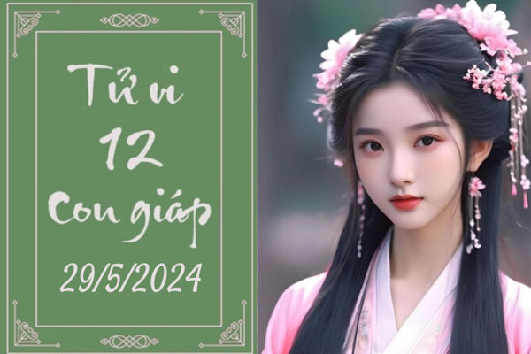 Tử vi 12 con giáp hôm nay ngày 29/5/2024: Mão thuận lợi, Tỵ thành đạt-1