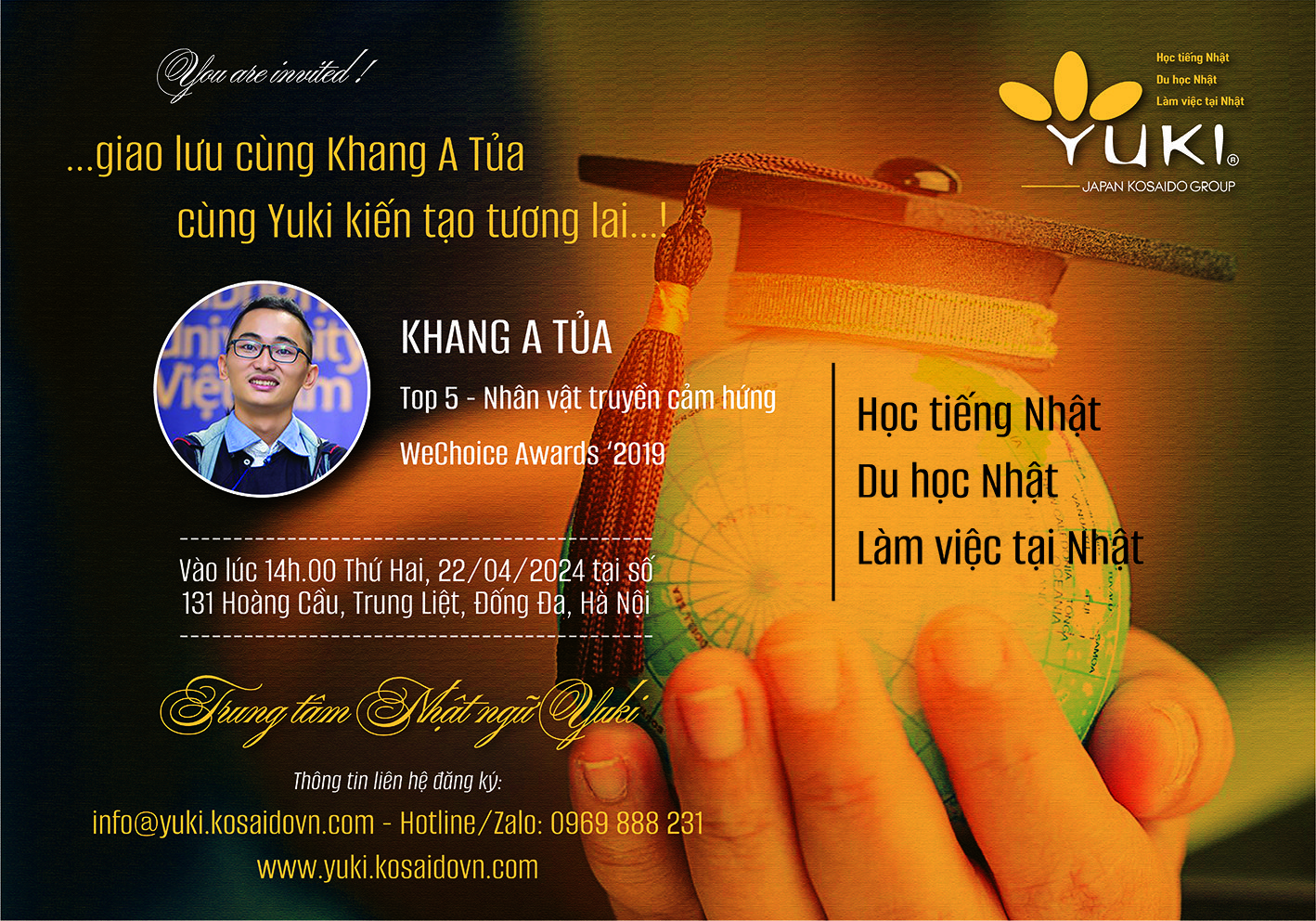 Nhật ngữ Yuki - 17 năm chắp cánh ước mơ du học Nhật Bản-3