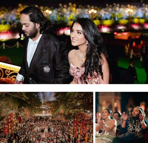 Tiệc cưới 4 ngày trên du thuyền mời 800 khách VIP của con trai tỷ phú giàu nhất Ấn Độ-1