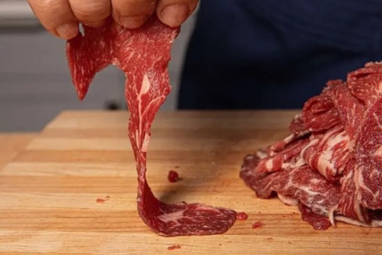 Mẹo thái thịt mỏng tang