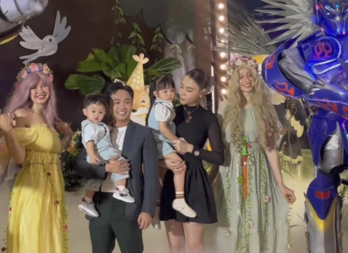 Sinh nhật quý tử hào môn của Cường Đô La: Subeo lộ diện gây sốt, không gian tiệc cực hoành tráng-5