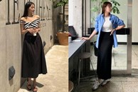 10 cách mặc chân váy đen dành cho người thích phong cách tối giản