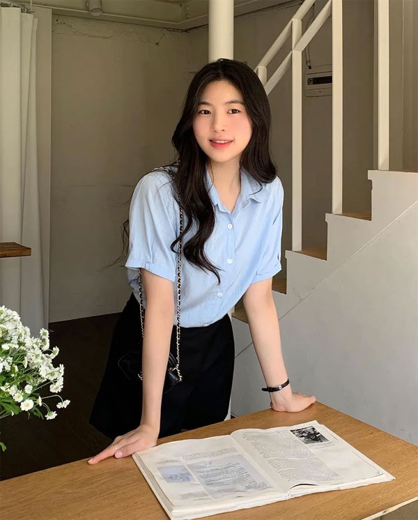 Kiểu sơ mi mát rượi và hack tuổi trẻ trung nàng công sở cần có-7