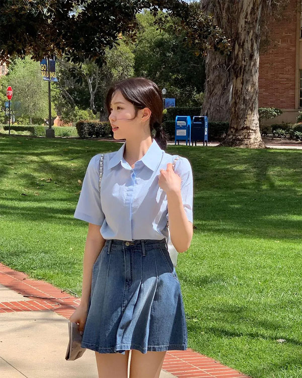 Kiểu sơ mi mát rượi và hack tuổi trẻ trung nàng công sở cần có-8