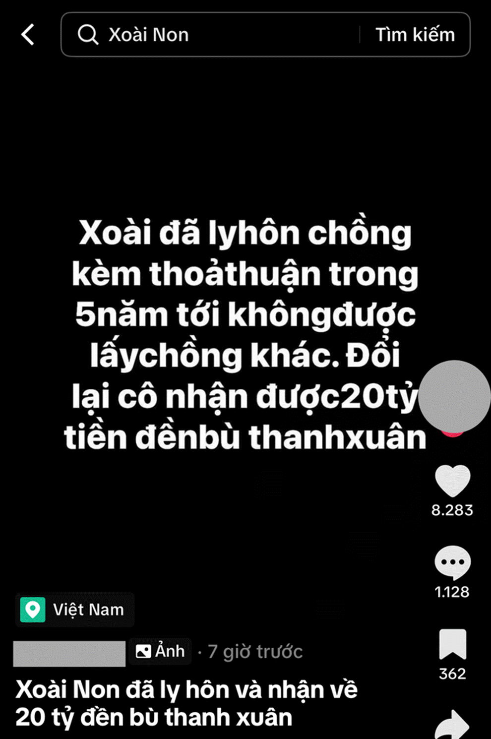 Xemesis làm rõ tin đồn Xoài Non nhận 20 tỷ thỏa thuận ly hôn, 5 năm tới không được lấy chồng-2