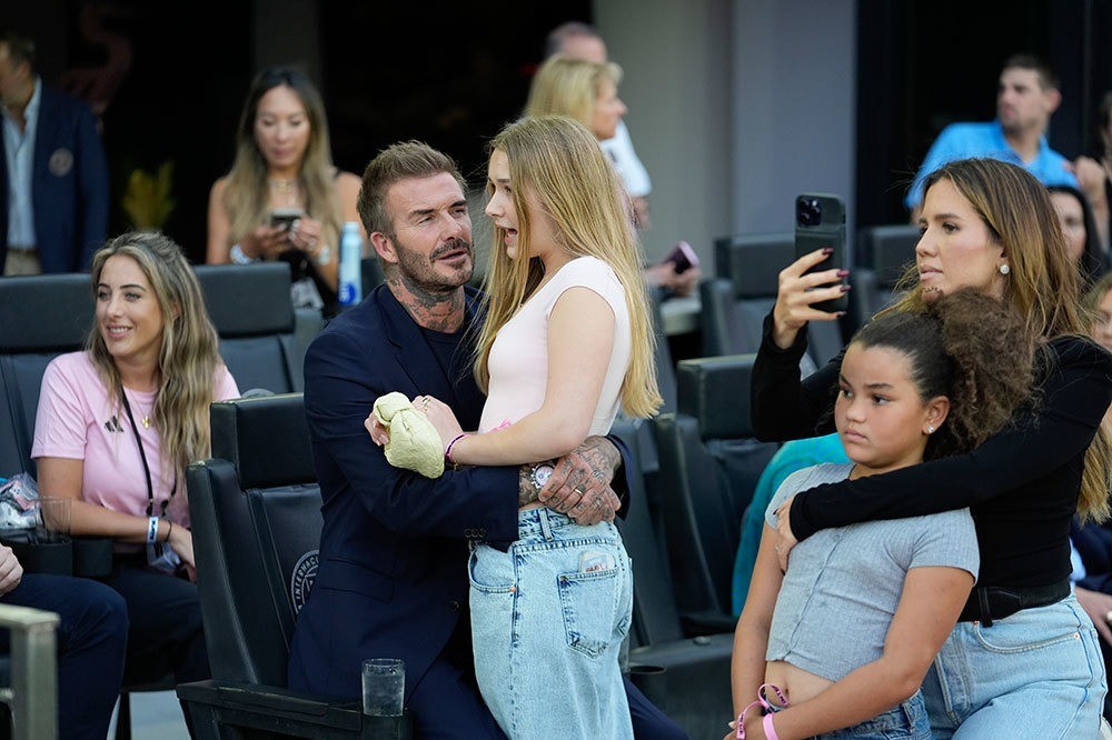 Beckham và con gái 13 tuổi-1