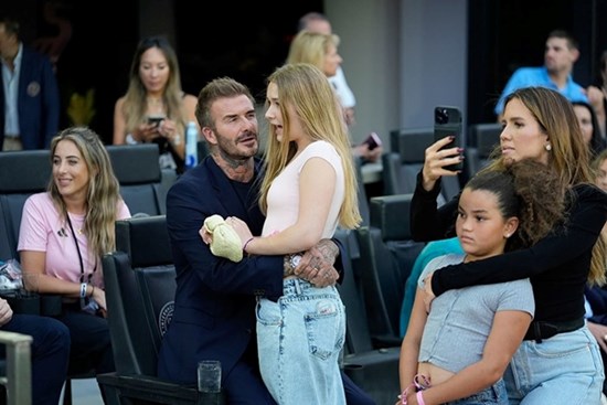 Beckham và con gái 13 tuổi