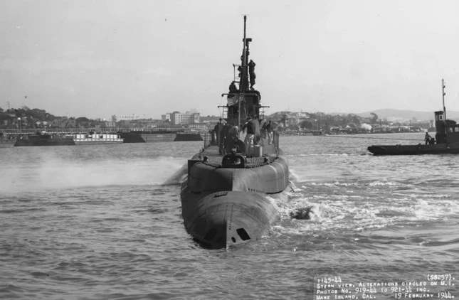 Phát hiện xác tàu ngầm từ Thế chiến thứ 2 bị chìm cùng 79 thủy thủ đoàn-2