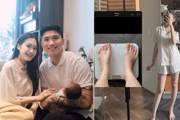 Mẹ vợ Đoàn Văn Hậu gây chú ý khi chăm cháu ngoại-7