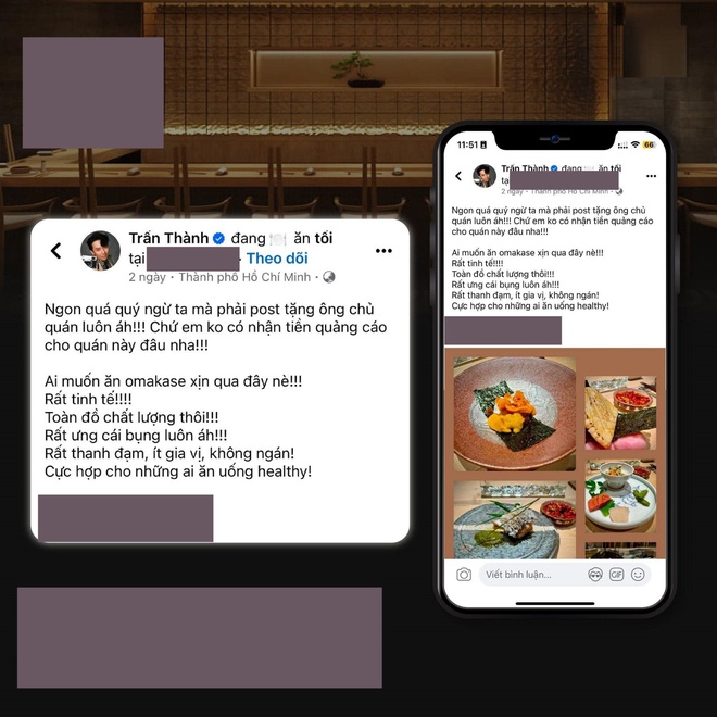 Trấn Thành lại bị dính vào ồn ào muốn riêng tư, khách ăn cùng nhà hàng bị yêu cầu xóa ảnh: Chuyện gì đây?-2