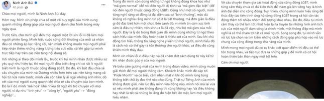 Ninh Anh Bùi xin lỗi vì ồn ào gien normal, Vnet khen ngợi cách xử lý tinh tế-2