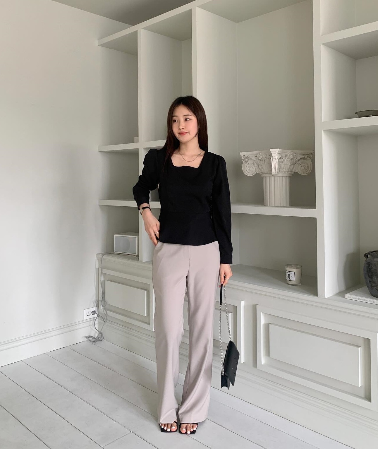 4 cách mặc quần ống rộng tôn dáng tối ưu cho người có chiều cao khiêm tốn-3