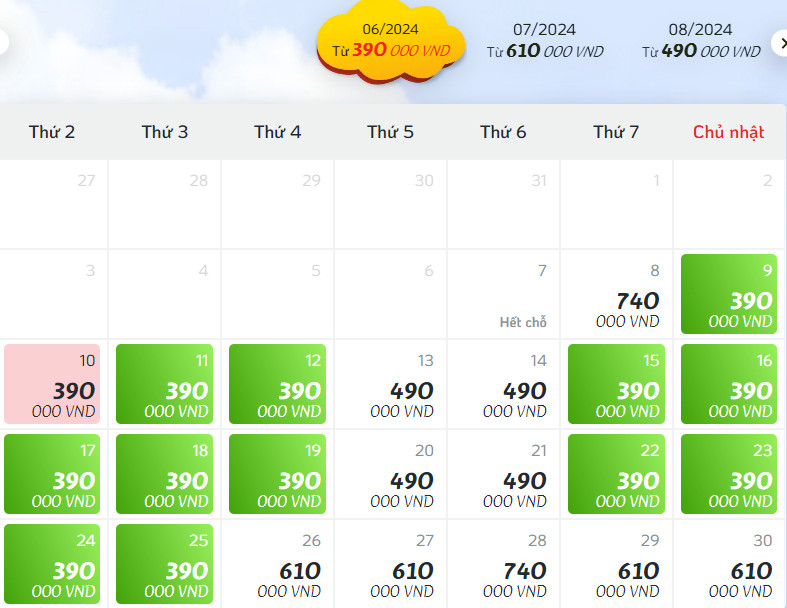 Vé máy bay bớt nóng nhưng đi du lịch lúc nửa đêm, về nhà khi gà gáy-1