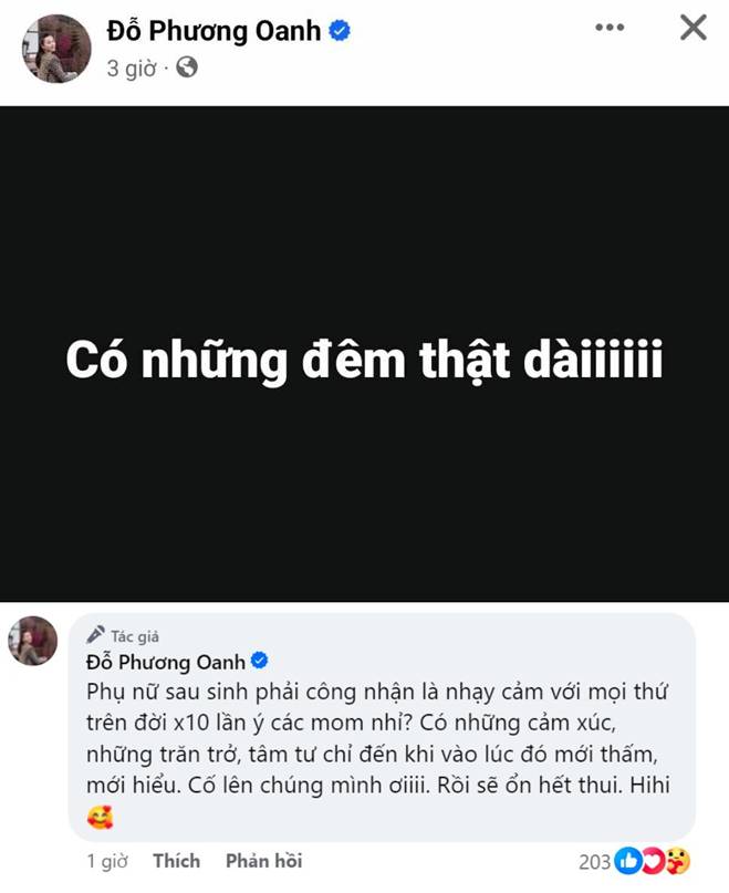 Phương Oanh bắt đầu ngấm đòn, than thở lúc nửa đêm, nhạy cảm gấp 10 lần sau khi sinh con với Shark Bình-2