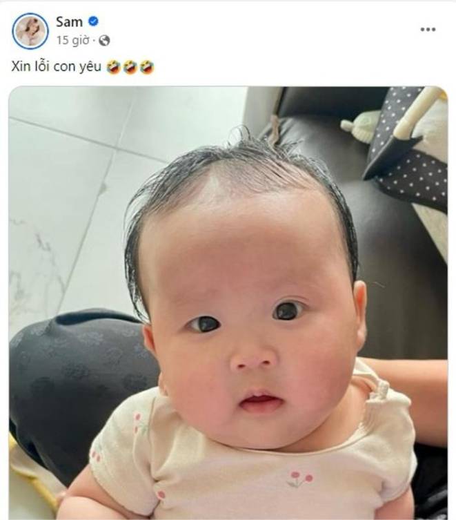 Sam vội chữa cháy cho ái nữ khi bị nhận xét giống con trai, từng phải công khai xin lỗi con vì 1 lý do-3