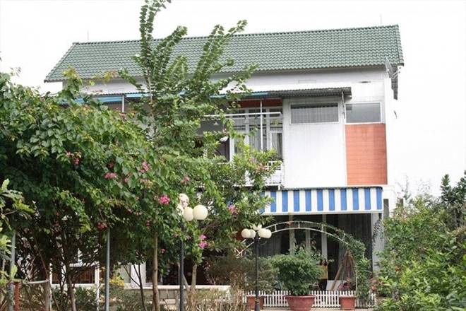 Nhà vườn 1.000m2 của NSND Thanh Hoa đủ hoa trái, nữ nghệ sĩ khoe loài hoa tím chuyển xanh đẹp mắt-2