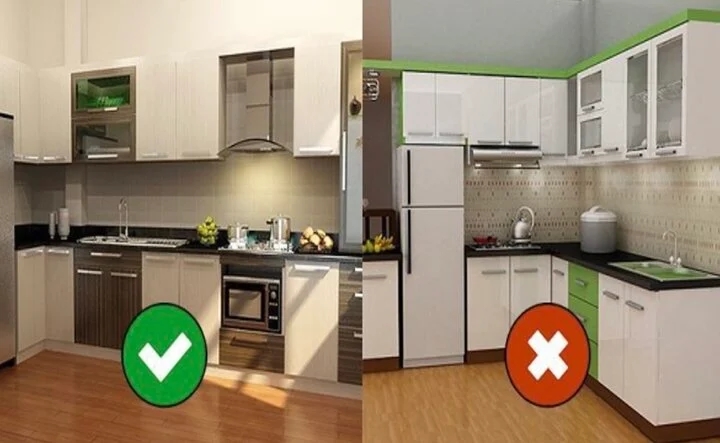7 lỗi thiết kế nhà bếp thường gặp, bạn cần tránh-1