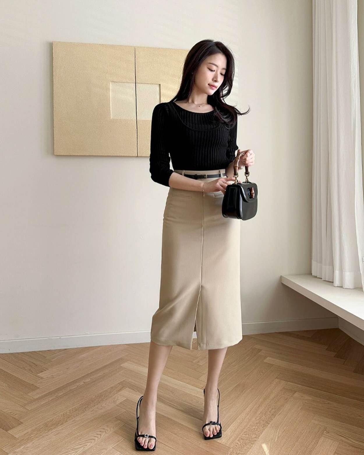 10 cách phối chân váy bút chì trẻ trung, tôn dáng dành cho nàng công sở-4