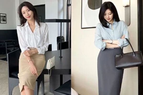 Cách mặc chân váy đen dành cho người thích phong cách tối giản-12