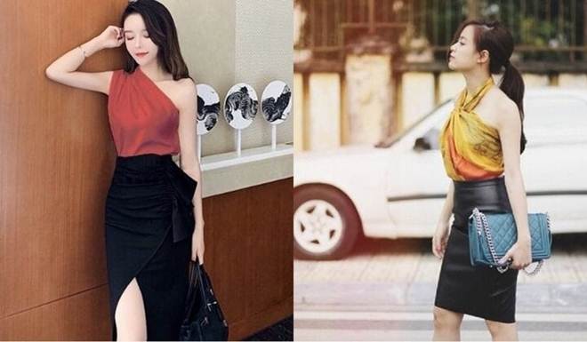 Cách mặc chân váy đen dành cho người thích phong cách tối giản-8