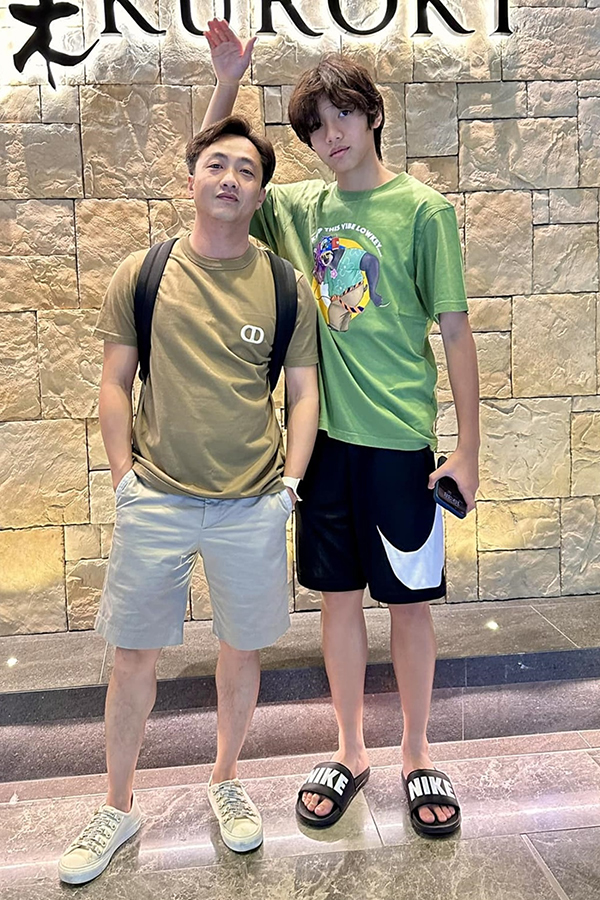 Cường Đô La khoe khung ảnh cả gia đình, Subeo tiếp tục giật spotlight khi cao gần 1,8m-7