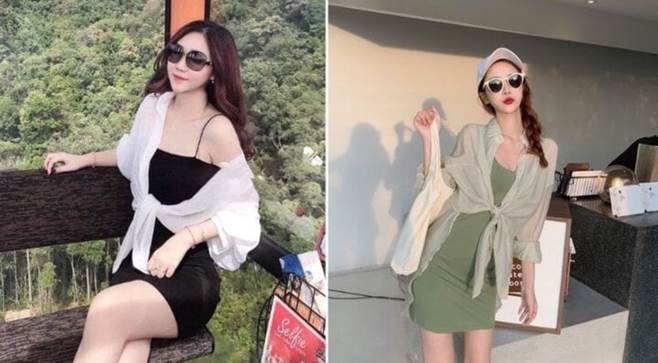 Công thức phối đồ với áo sơ mi voan mỏng cho ngày hè-2