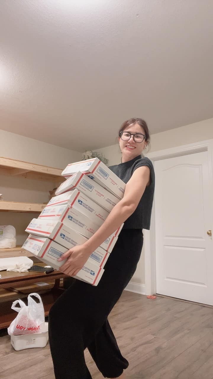 Trang Trần thấy hối hận sau nửa năm theo chồng rời quê hương, mặt tươi rói khi nhận trợ cấp xã hội tại Mỹ-5