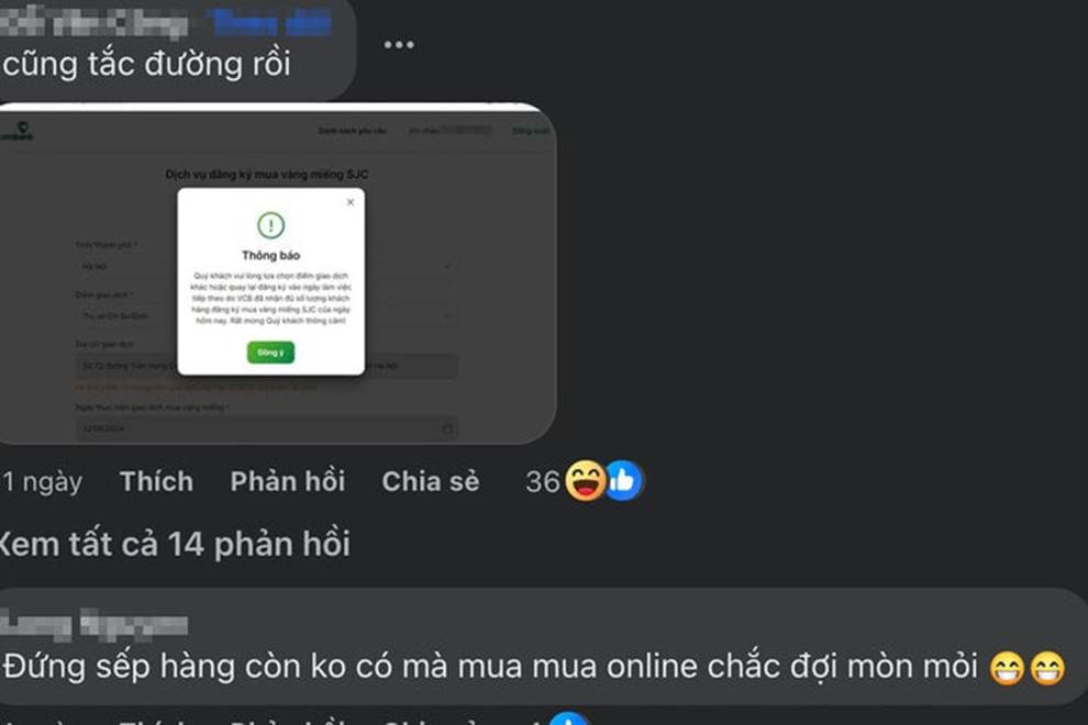 Ngân hàng bán vàng online, khách canh nhiều ngày vẫn khó mua-5