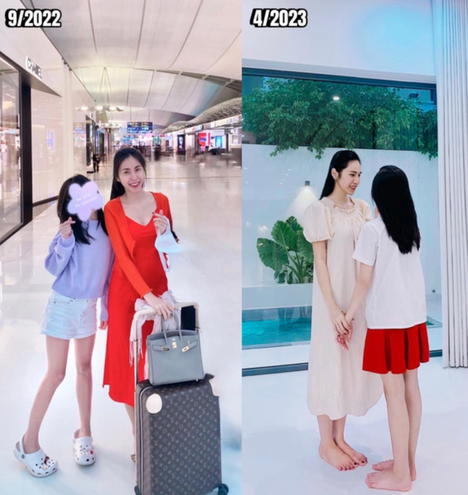 Ái nữ nhà Thuỷ Tiên - Công Vinh trổ mã, mới 11 tuổi chiều cao đã ăn đứt mẹ-4