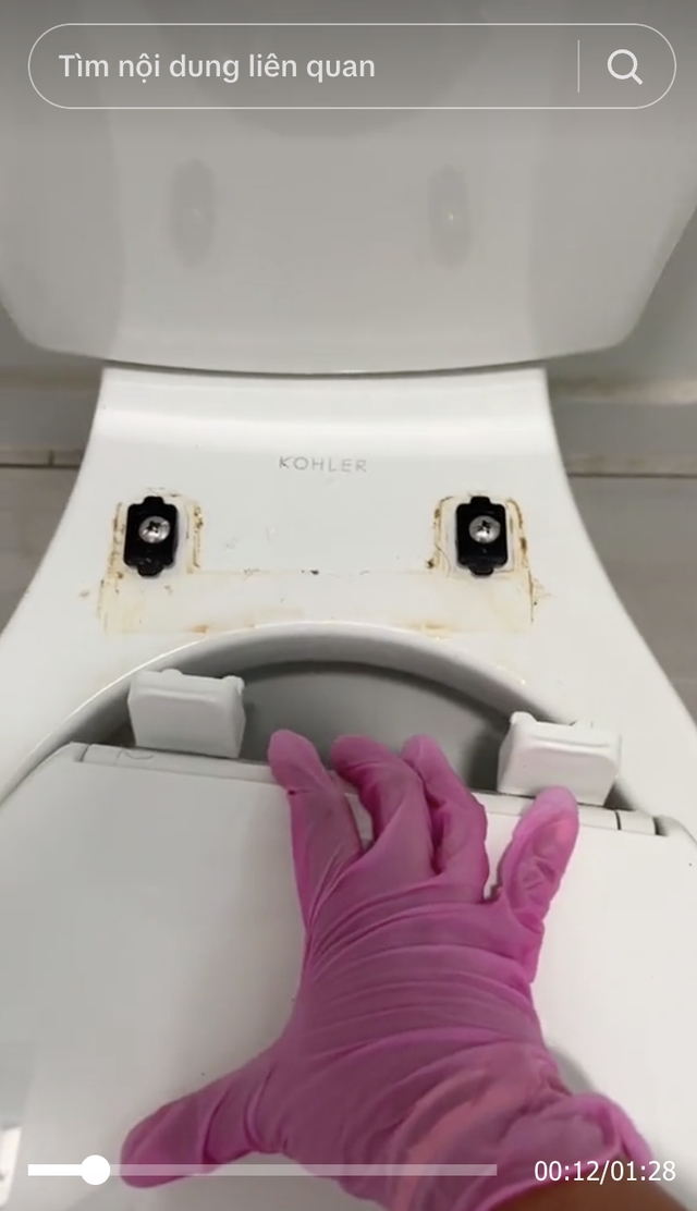 Một nơi thường bị bỏ qua khi vệ sinh bồn cầu: Tiếp xúc gần với cơ thể nhưng ít người chú ý tới-1