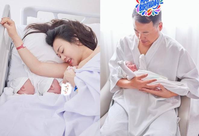 Cặp song sinh vừa đầy tháng, Phương Oanh đã giảm gần 20kg, da dẻ căng mịn như thời còn son-10