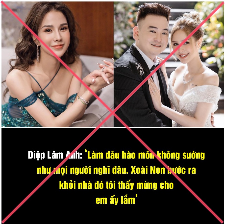 Diệp Lâm Anh vội lên tiếng về phát ngôn mừng khi Xoài Non ly hôn-1