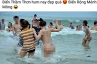 Thông tin mới liên quan tới bức ảnh chụp cô gái khỏa thân ở biển Sầm Sơn