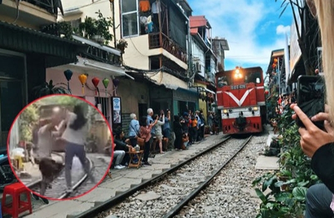 Chủ quán cà phê để du khách nước ngoài nhảy múa khi tàu đang về ga bị phạt-1