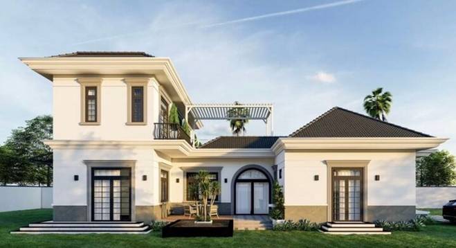 5 mẫu biệt thự mini đẹp giá 1 tỷ xây trọn gói-5