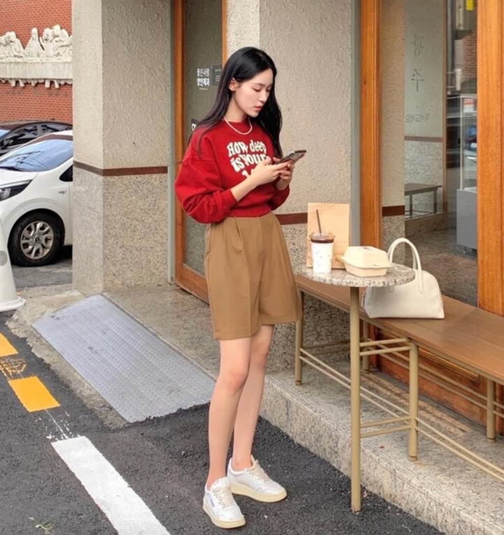 Kiểu trang phục phối cùng giày bệt giúp bạn trông cao hơn-4