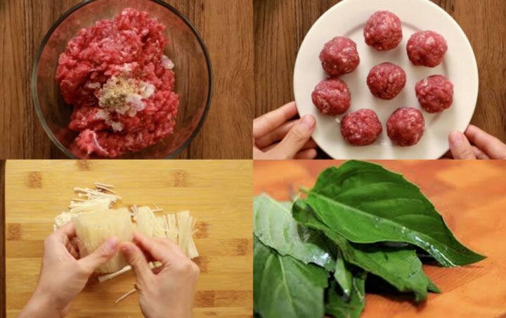 Cách nấu canh thịt bò nấm kim châm đơn giản-1