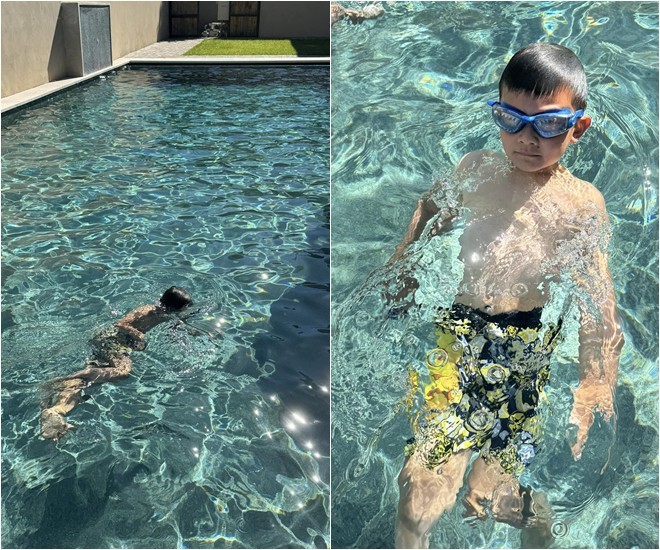 Biệt thự xa hoa 4.000 m2 của vợ cũ Đan Trường: Có bể bơi xanh mát, vườn hoa trước nhà đẹp nao lòng-1