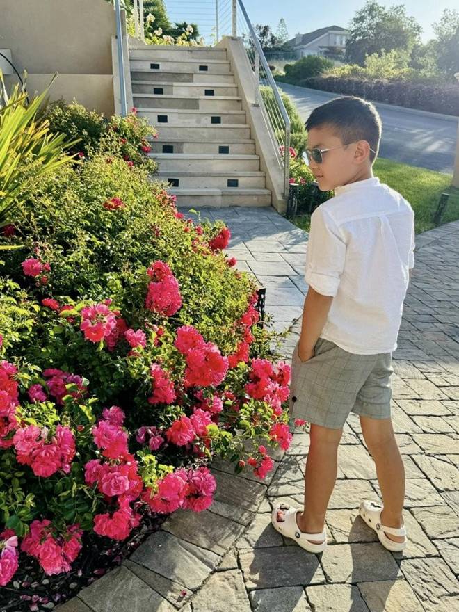 Biệt thự xa hoa 4.000 m2 của vợ cũ Đan Trường: Có bể bơi xanh mát, vườn hoa trước nhà đẹp nao lòng-7