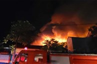 Cháy chùa Thuyền Lâm ở Huế, 200m2 chính điện bị thiêu rụi